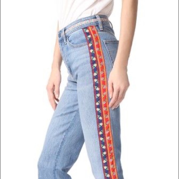 Embroidered TORY BURCH Amy  JEANS!!! - Picture 2 of 10